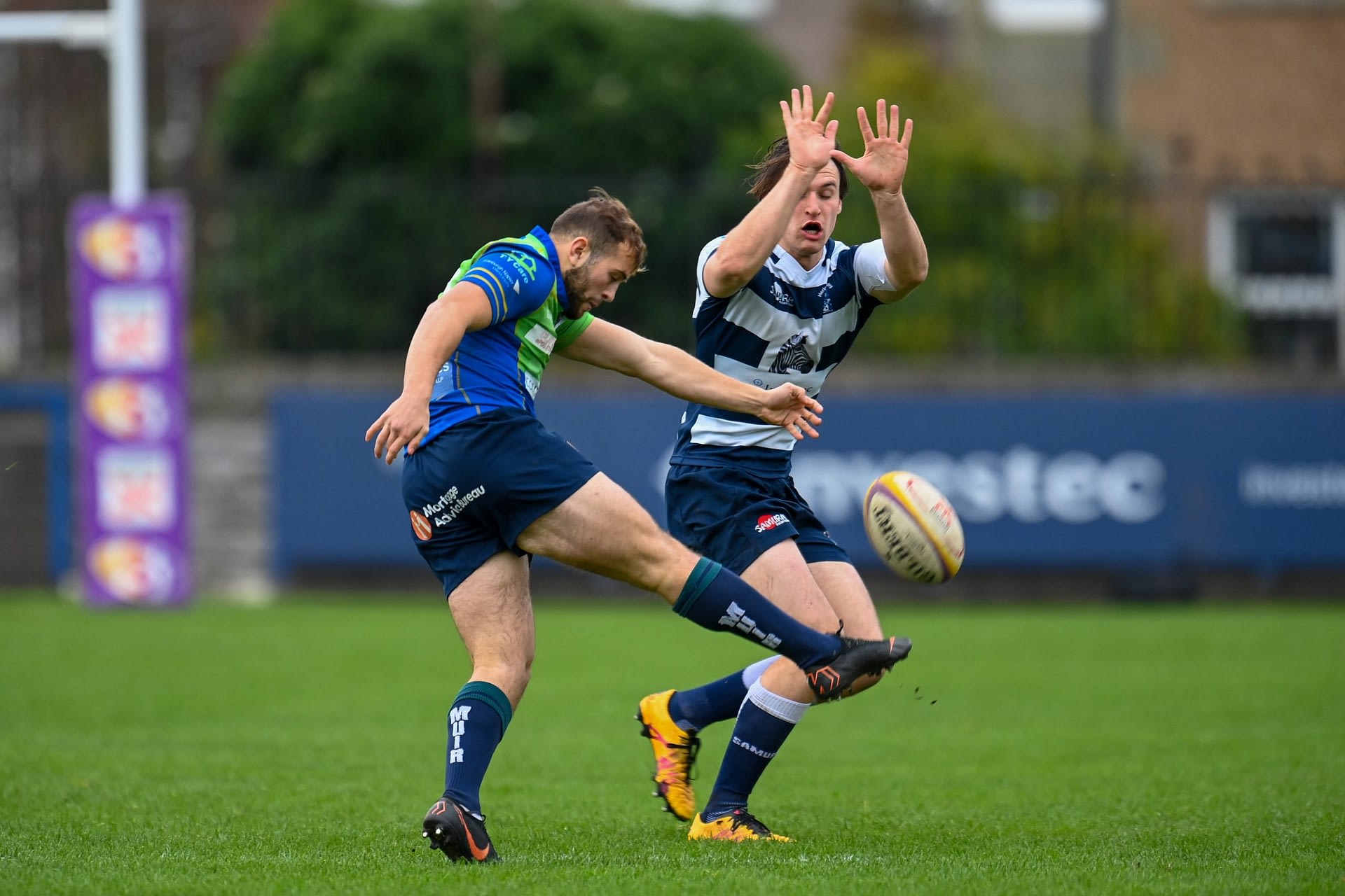 Image taken during the FOSROC Super6 rugby match between Heriot’s Rugby and Boroughmuir Bears at Goldenacre, Edinburgh, Scotland on 16 October 2021.