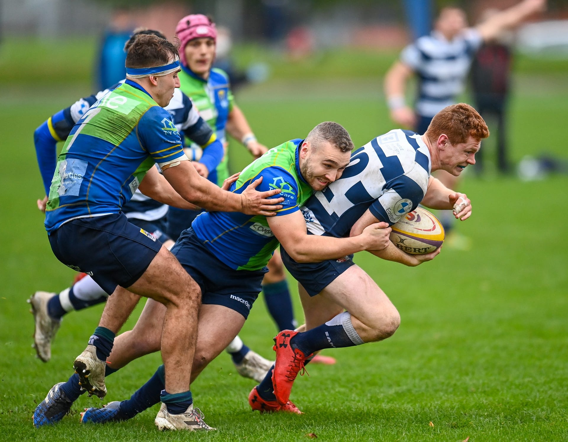 Image taken during the FOSROC Super6 rugby match between Heriot’s Rugby and Boroughmuir Bears at Goldenacre, Edinburgh, Scotland on 16 October 2021.