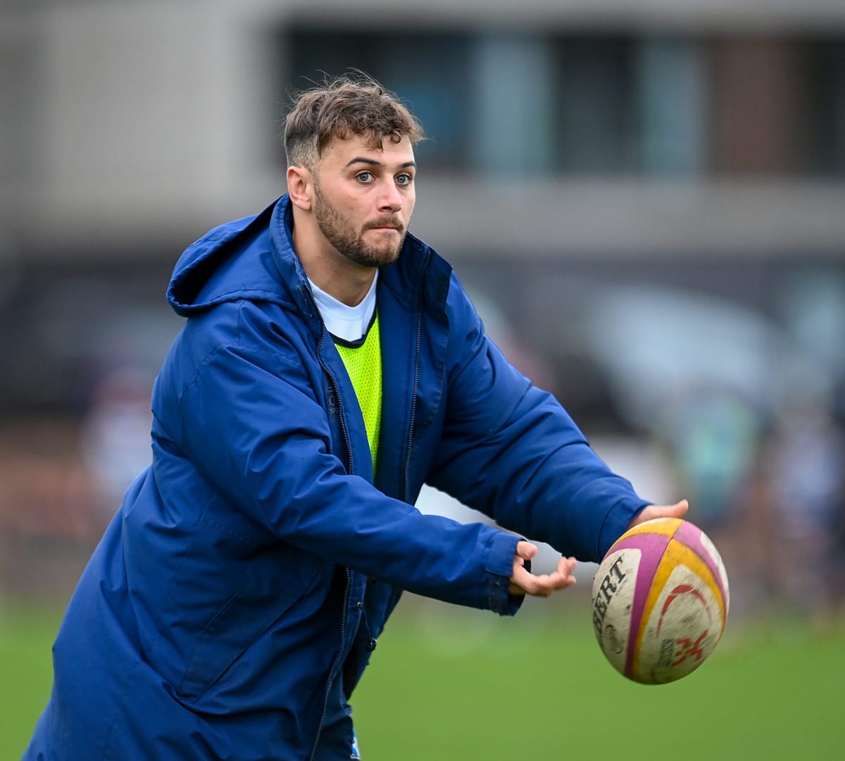 Image taken during the FOSROC Super6 rugby match between Heriot’s Rugby and Boroughmuir Bears at Goldenacre, Edinburgh, Scotland on 16 October 2021.