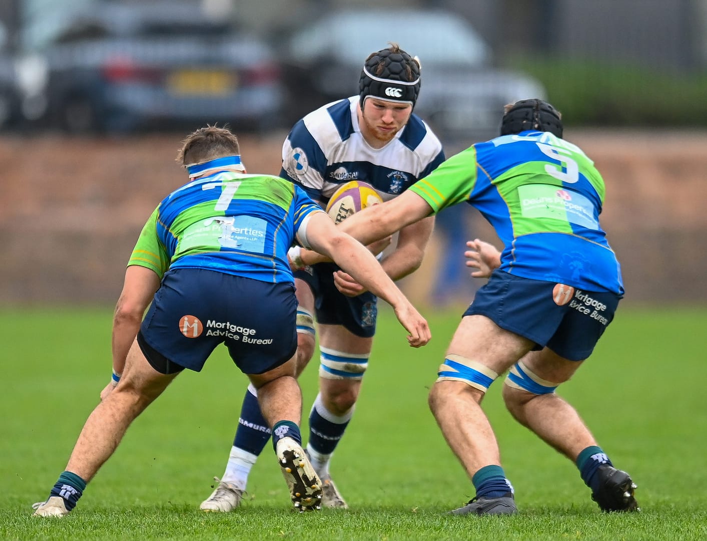 Image taken during the FOSROC Super6 rugby match between Heriot’s Rugby and Boroughmuir Bears at Goldenacre, Edinburgh, Scotland on 16 October 2021.