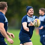 Image taken during the FOSROC Super6 rugby match between Heriot’s Rugby and Boroughmuir Bears at Goldenacre, Edinburgh, Scotland on 16 October 2021.