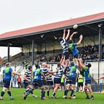 Image taken during the FOSROC Super6 rugby match between Heriot’s Rugby and Boroughmuir Bears at Goldenacre, Edinburgh, Scotland on 16 October 2021.