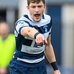 Image taken during the FOSROC Super6 rugby match between Heriot’s Rugby and Boroughmuir Bears at Goldenacre, Edinburgh, Scotland on 16 October 2021.