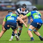 Image taken during the FOSROC Super6 rugby match between Heriot’s Rugby and Boroughmuir Bears at Goldenacre, Edinburgh, Scotland on 16 October 2021.