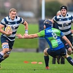 Image taken during the FOSROC Super6 rugby match between Heriot’s Rugby and Boroughmuir Bears at Goldenacre, Edinburgh, Scotland on 16 October 2021.