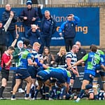 Image taken during the FOSROC Super6 rugby match between Heriot’s Rugby and Boroughmuir Bears at Goldenacre, Edinburgh, Scotland on 16 October 2021.