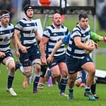 Image taken during the FOSROC Super6 rugby match between Heriot’s Rugby and Boroughmuir Bears at Goldenacre, Edinburgh, Scotland on 16 October 2021.