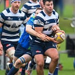 Image taken during the FOSROC Super6 rugby match between Heriot’s Rugby and Boroughmuir Bears at Goldenacre, Edinburgh, Scotland on 16 October 2021.