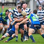 Image taken during the FOSROC Super6 rugby match between Heriot’s Rugby and Boroughmuir Bears at Goldenacre, Edinburgh, Scotland on 16 October 2021.