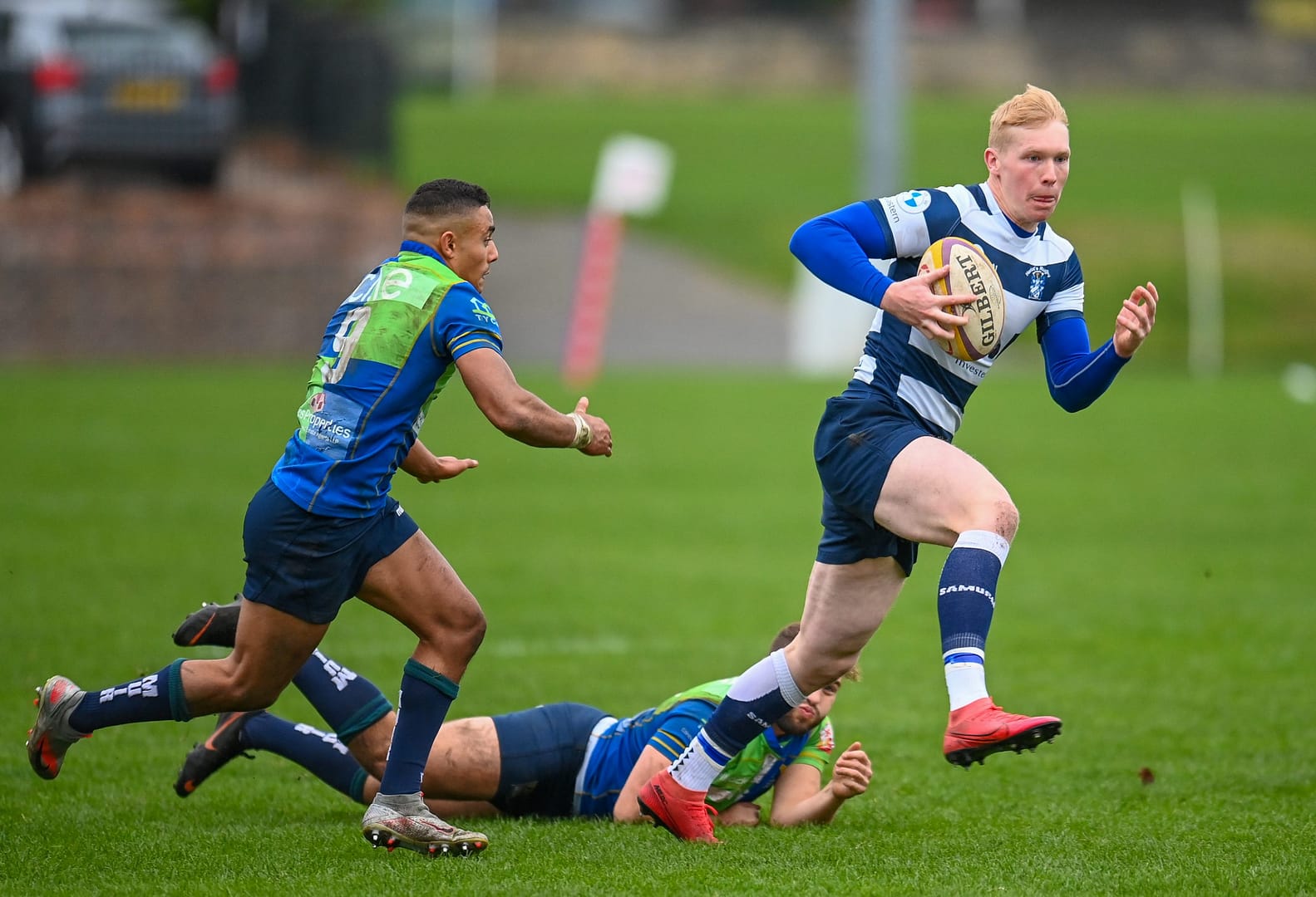 Image taken during the FOSROC Super6 rugby match between Heriot’s Rugby and Boroughmuir Bears at Goldenacre, Edinburgh, Scotland on 16 October 2021.