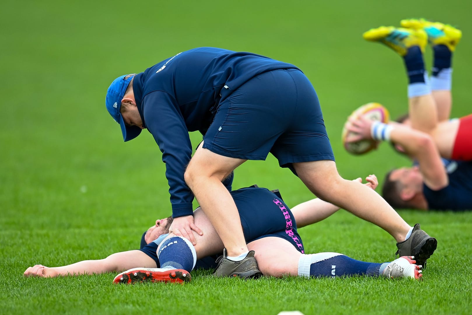 Image taken during the FOSROC Super6 rugby match between Heriot’s Rugby and Boroughmuir Bears at Goldenacre, Edinburgh, Scotland on 16 October 2021.