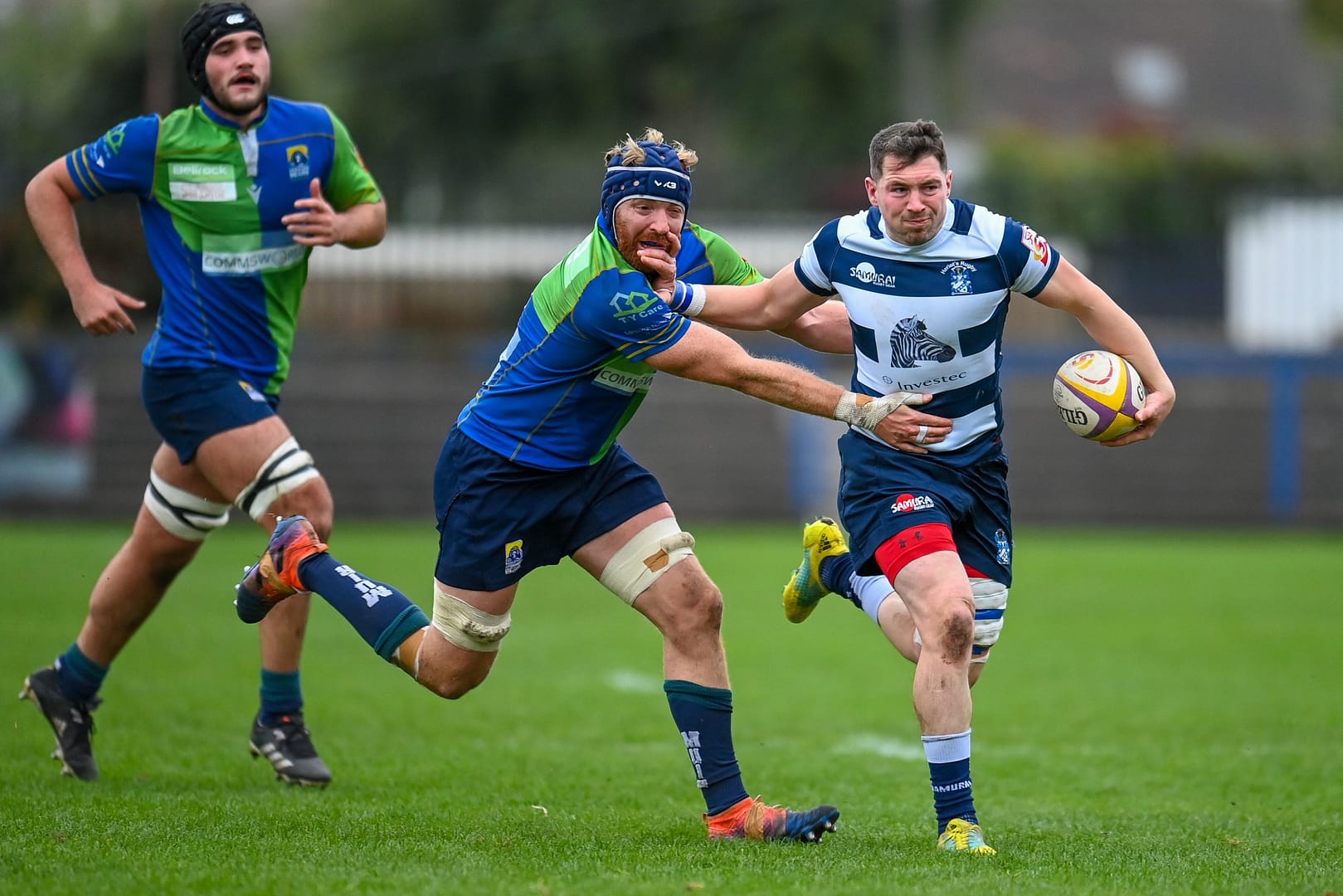 Image taken during the FOSROC Super6 rugby match between Heriot’s Rugby and Boroughmuir Bears at Goldenacre, Edinburgh, Scotland on 16 October 2021.