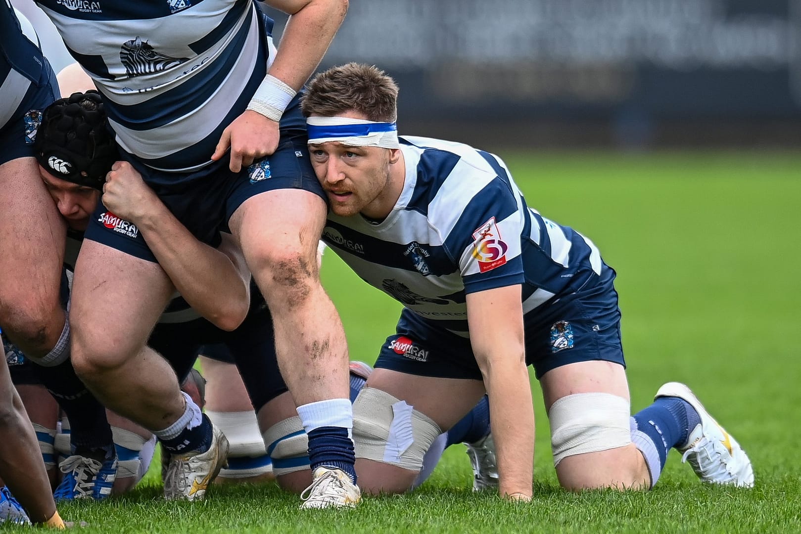 Image taken during the FOSROC Super6 rugby match between Heriot’s Rugby and Boroughmuir Bears at Goldenacre, Edinburgh, Scotland on 16 October 2021.