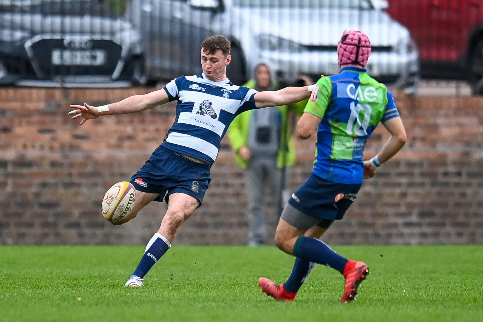 Image taken during the FOSROC Super6 rugby match between Heriot’s Rugby and Boroughmuir Bears at Goldenacre, Edinburgh, Scotland on 16 October 2021.