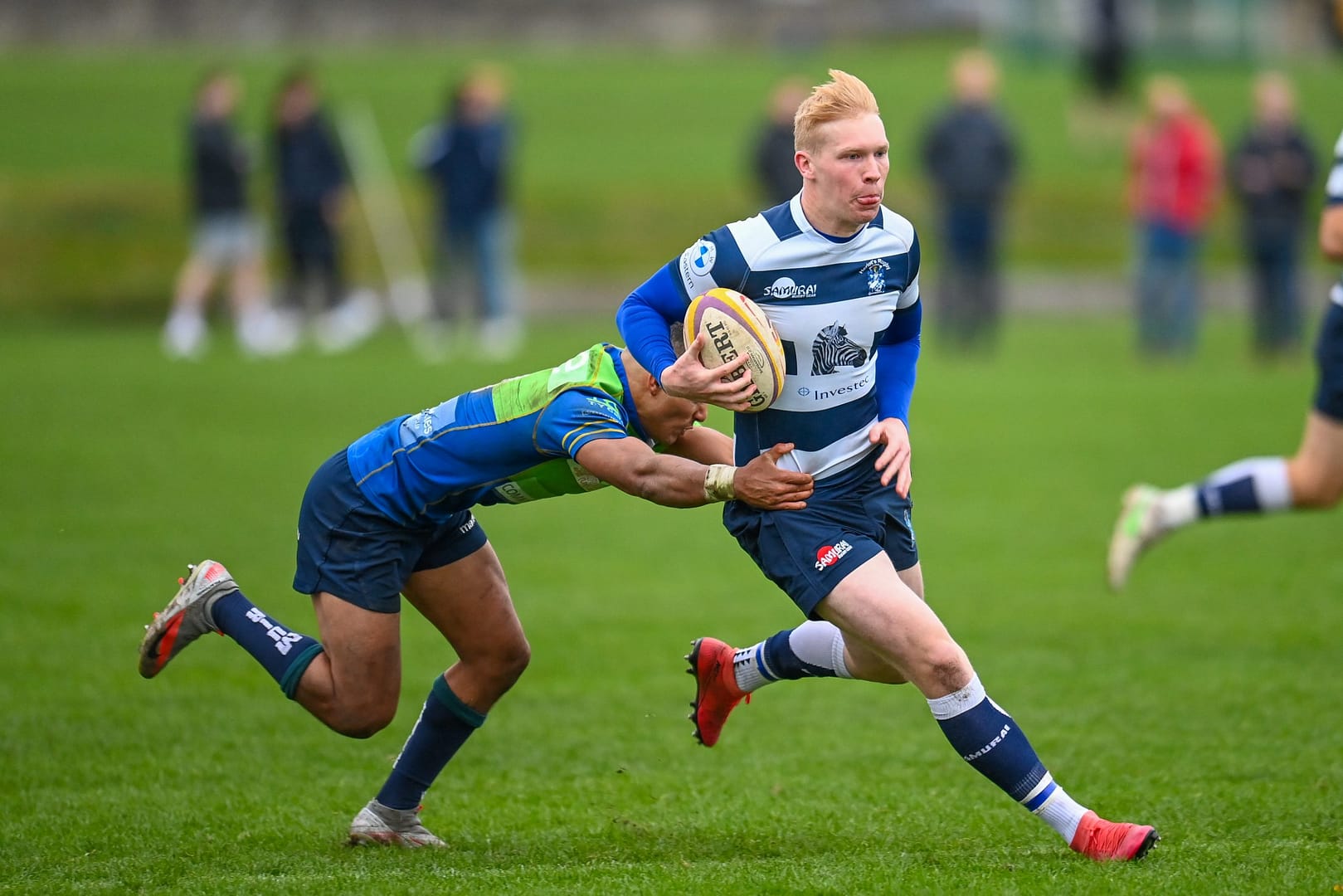 Image taken during the FOSROC Super6 rugby match between Heriot’s Rugby and Boroughmuir Bears at Goldenacre, Edinburgh, Scotland on 16 October 2021.