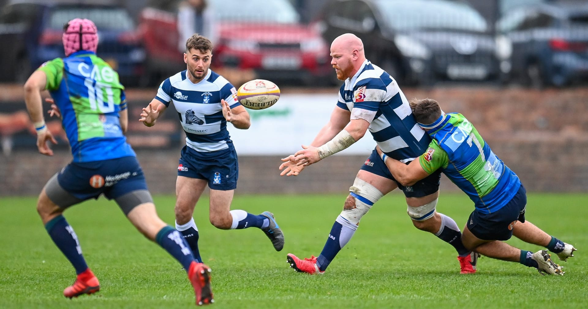 Image taken during the FOSROC Super6 rugby match between Heriot’s Rugby and Boroughmuir Bears at Goldenacre, Edinburgh, Scotland on 16 October 2021.