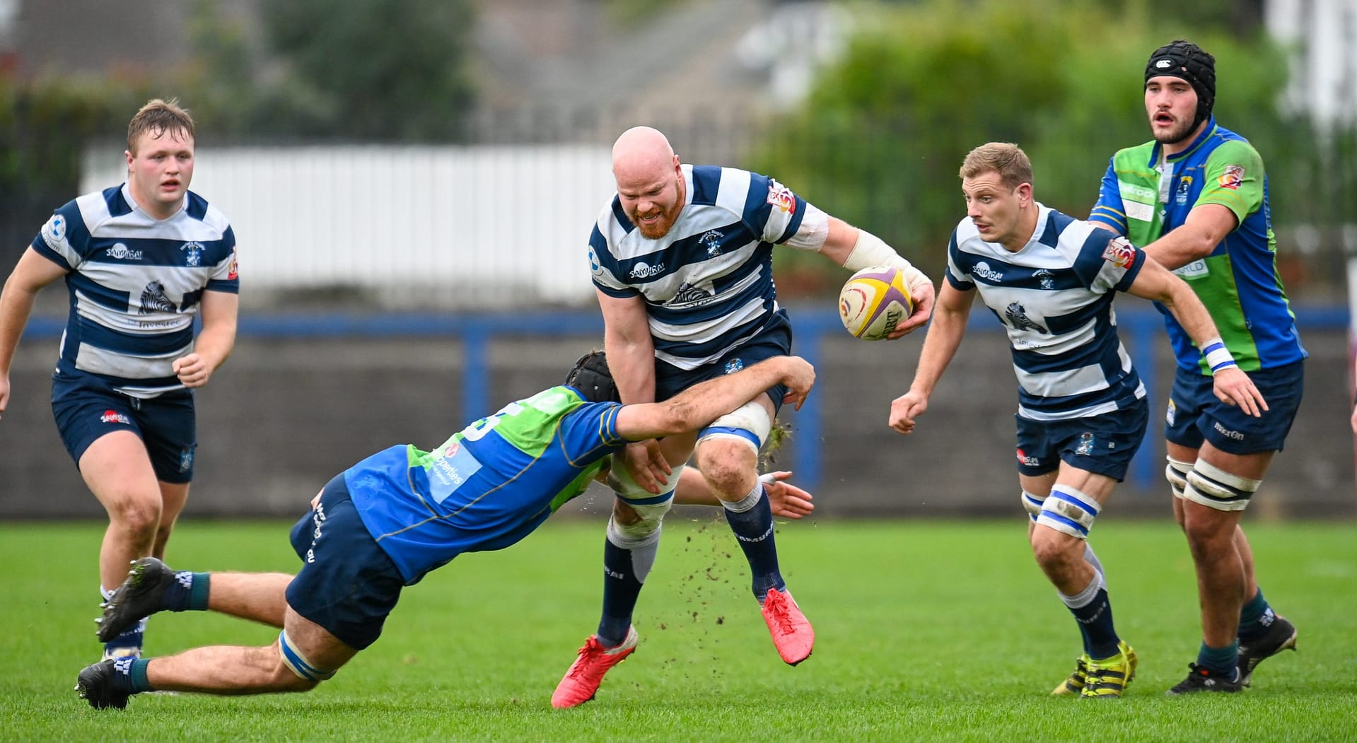 Image taken during the FOSROC Super6 rugby match between Heriot’s Rugby and Boroughmuir Bears at Goldenacre, Edinburgh, Scotland on 16 October 2021.