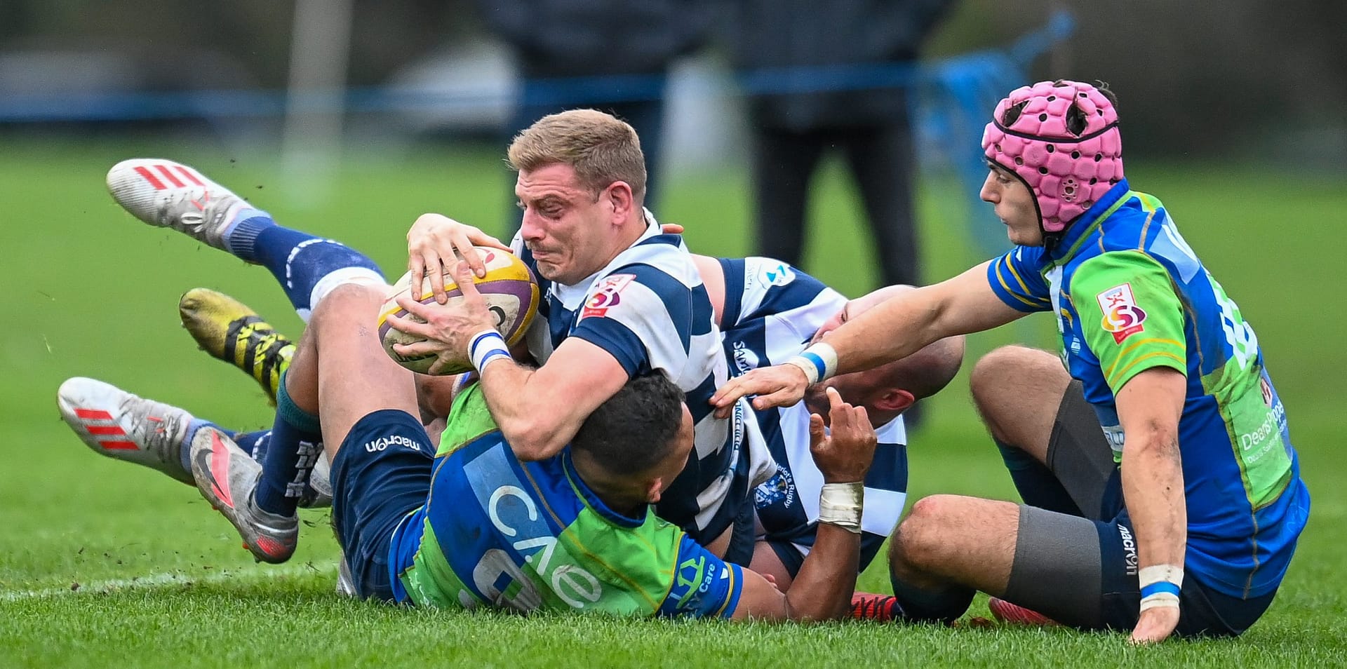Image taken during the FOSROC Super6 rugby match between Heriot’s Rugby and Boroughmuir Bears at Goldenacre, Edinburgh, Scotland on 16 October 2021.