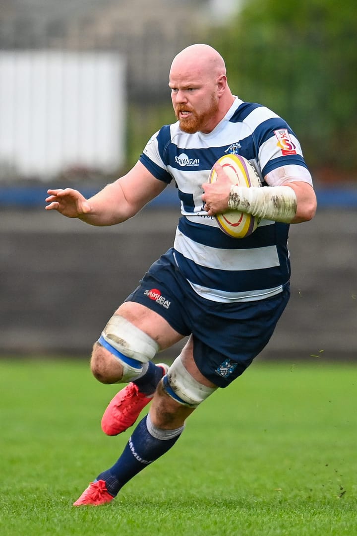 Image taken during the FOSROC Super6 rugby match between Heriot’s Rugby and Boroughmuir Bears at Goldenacre, Edinburgh, Scotland on 16 October 2021.
