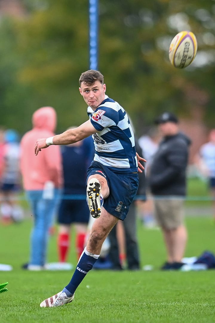 Image taken during the FOSROC Super6 rugby match between Heriot’s Rugby and Boroughmuir Bears at Goldenacre, Edinburgh, Scotland on 16 October 2021.